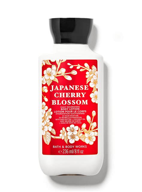 bath and body works japanese cherry blossom lotion.